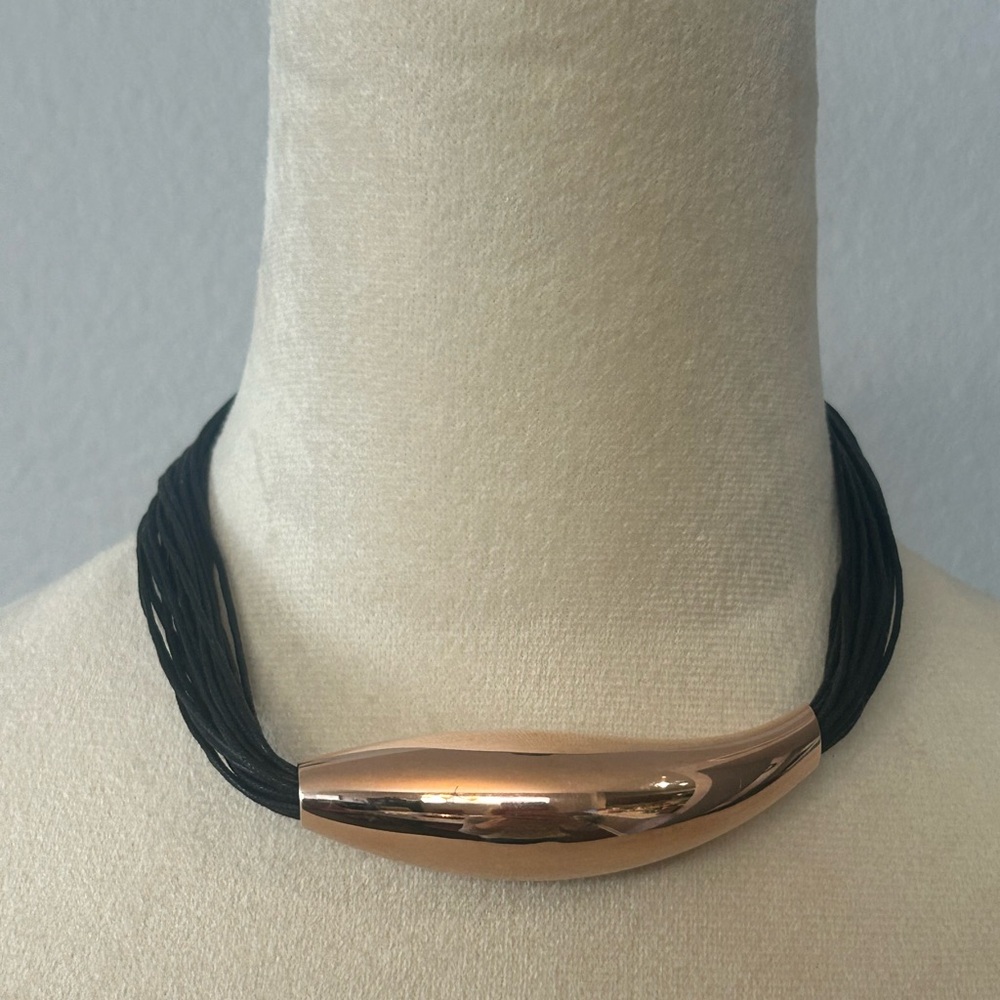 Rose Gold Free Form Choker